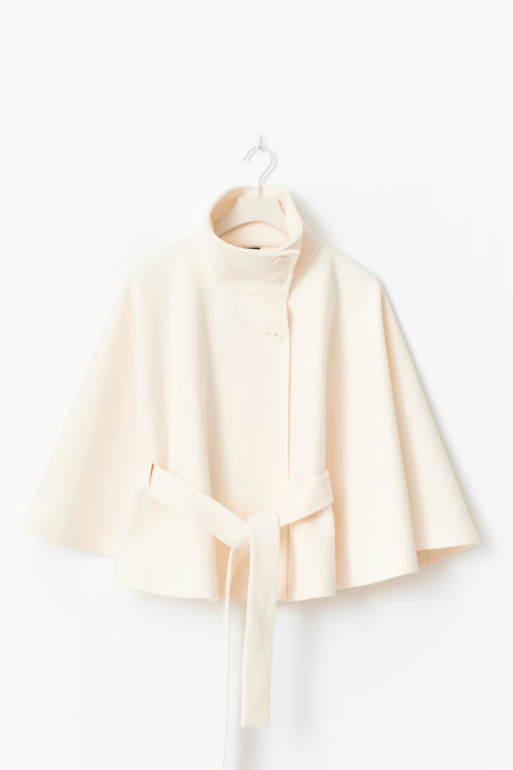 Women's Belted Cape Coat