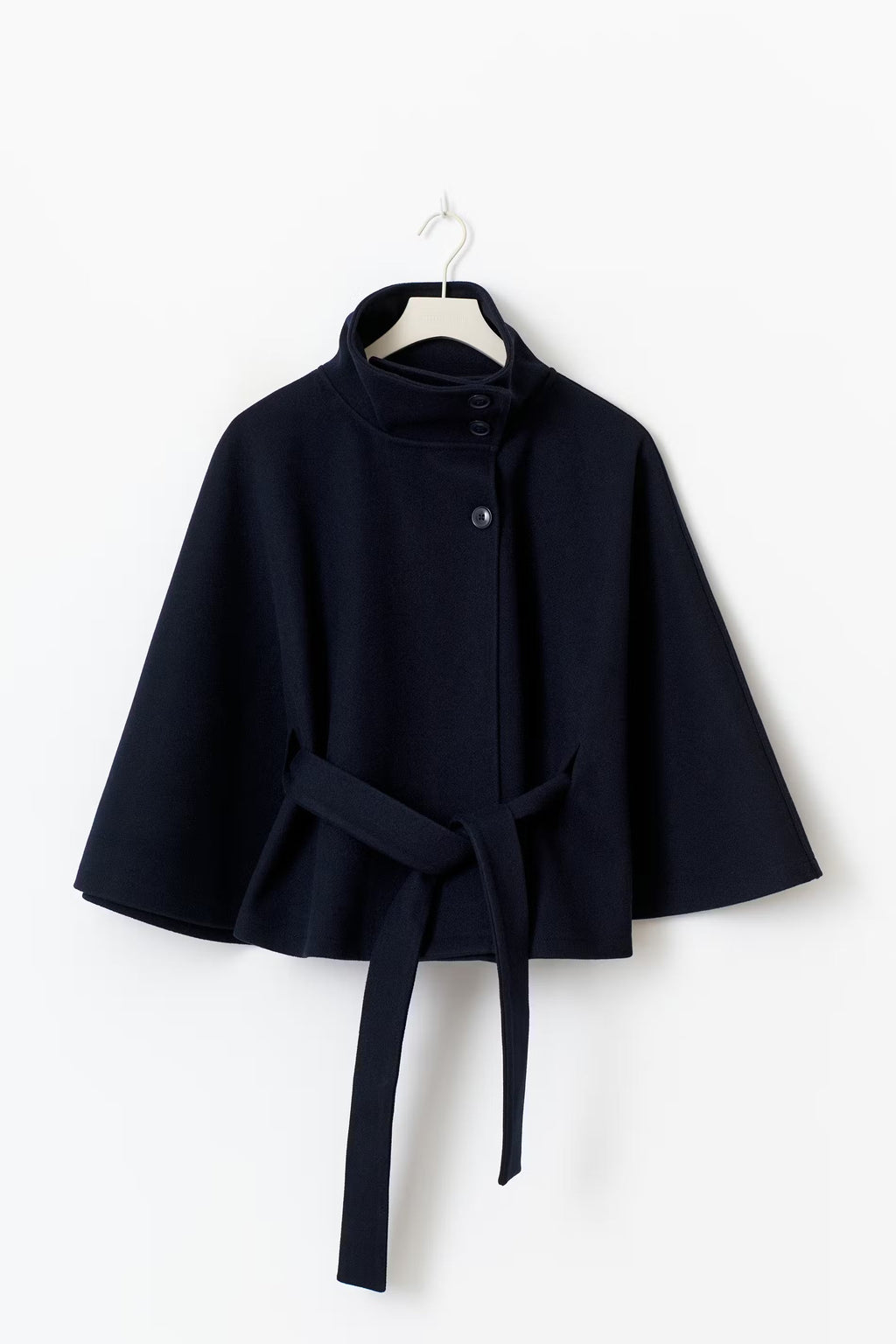 Women's Belted Cape Coat