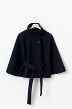 Women's Belted Cape Coat
