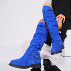 Women's Buckle Slouch Boots