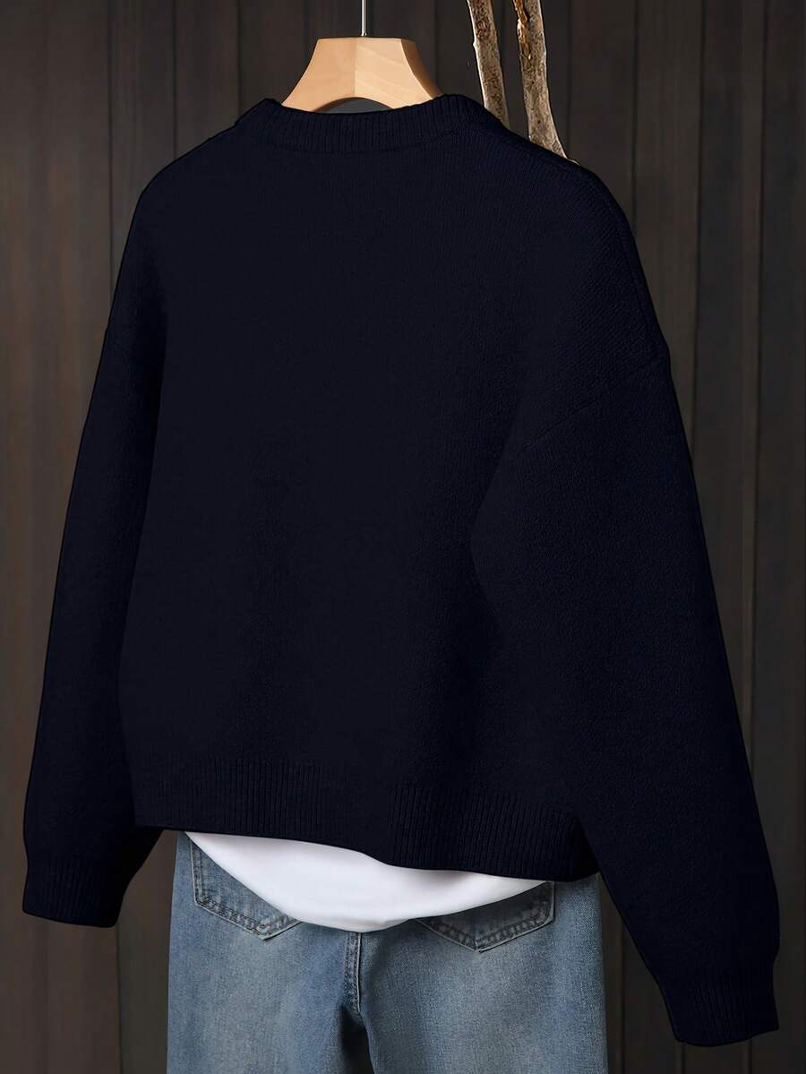 Women's Button-Up Knitted Cardigan
