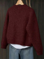Women's Button-Up Knitted Cardigan