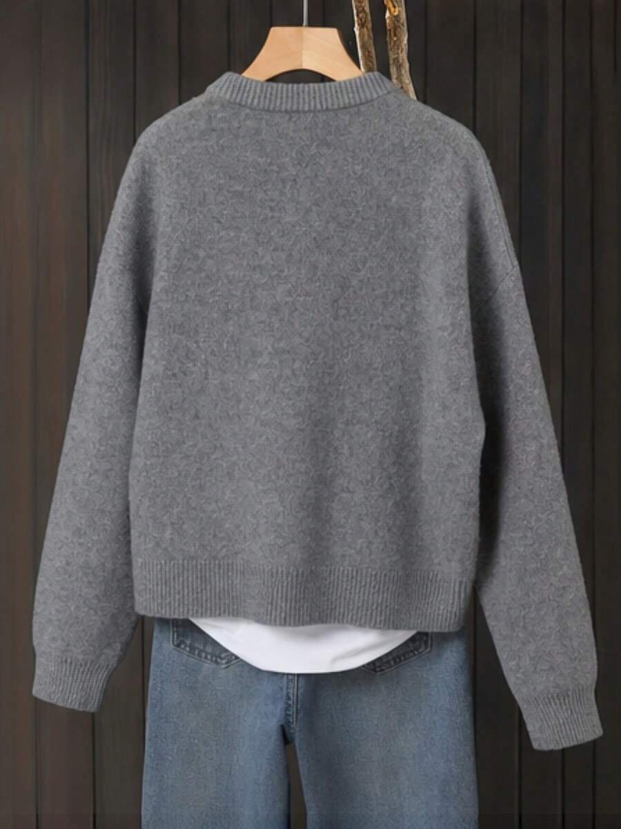 Women's Button-Up Knitted Cardigan