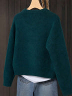 Women's Button-Up Knitted Cardigan