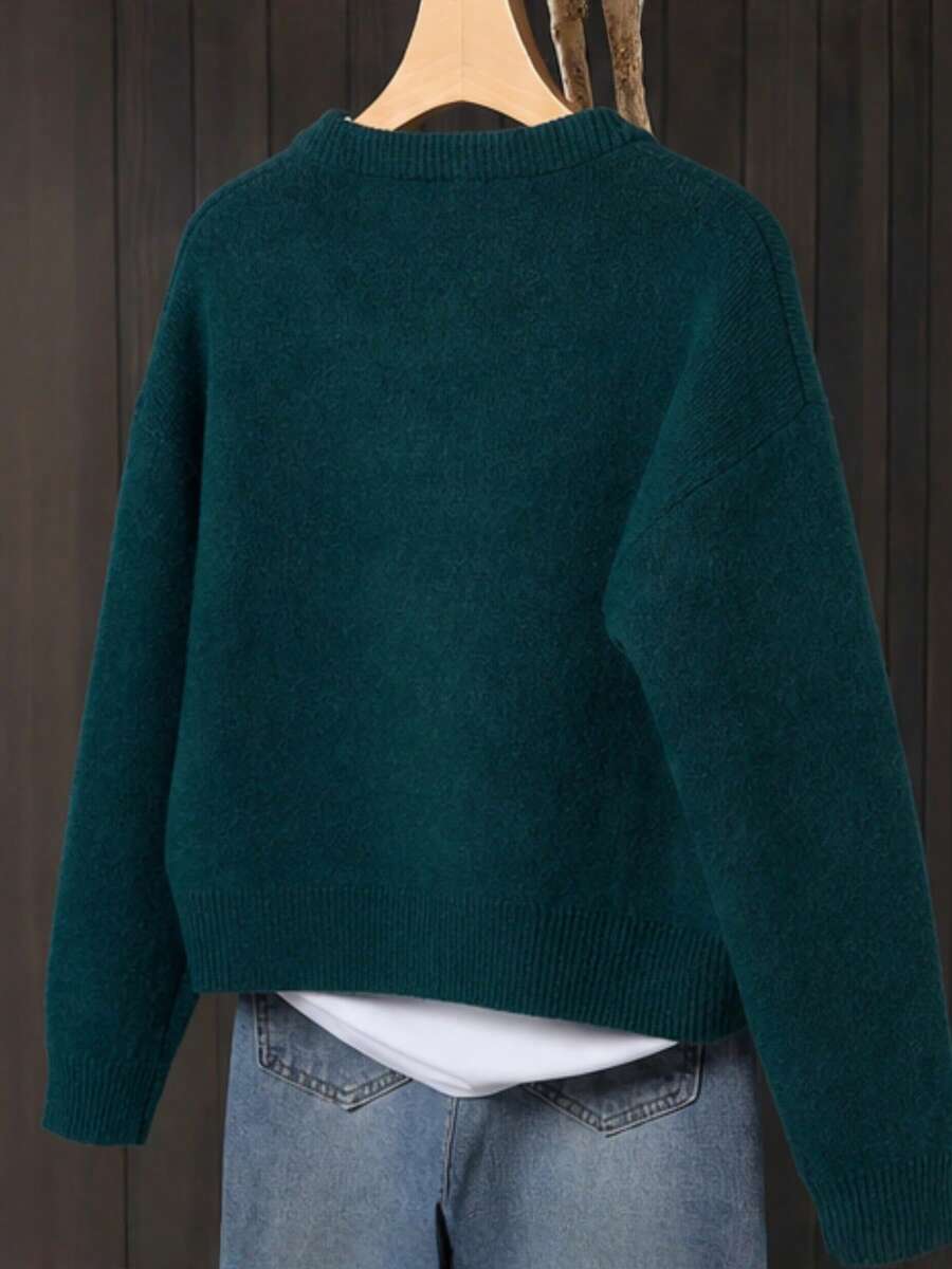 Women's Button-Up Knitted Cardigan