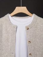 Women's Button-Up Knitted Cardigan