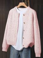 Women's Button-Up Knitted Cardigan