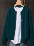 Women's Button-Up Knitted Cardigan