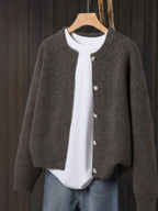 Women's Button-Up Knitted Cardigan