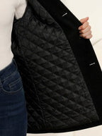 Women's Button-Up Long Coat