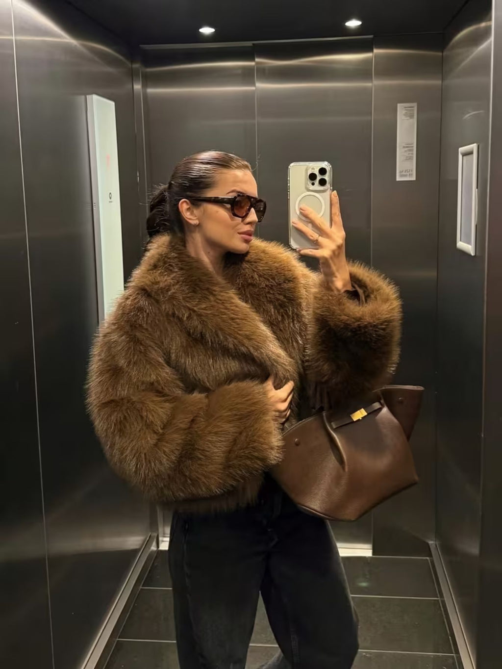Women's Faux Fur Jacket