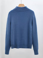 Women's Fine Rib High-Neck Jumper