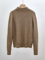 Women's Fine Rib High-Neck Jumper