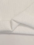 Women's Fine Rib High-Neck Jumper