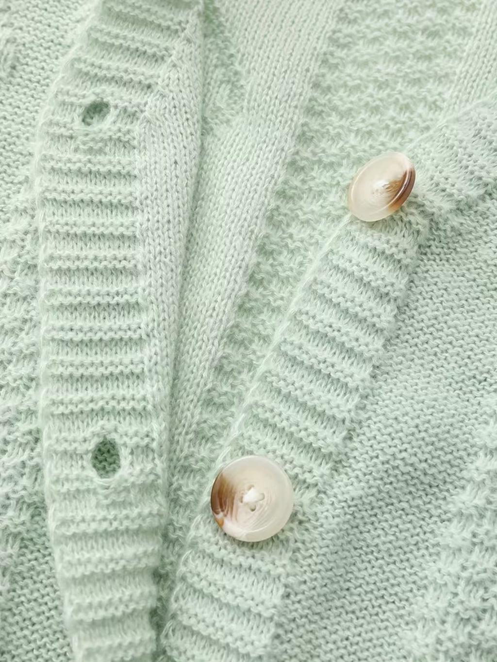 Women's Floral Knitted Cardigan