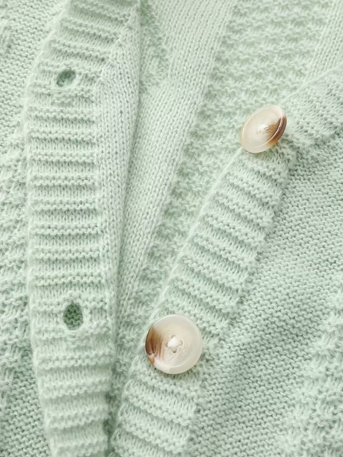 Women's Floral Knitted Cardigan