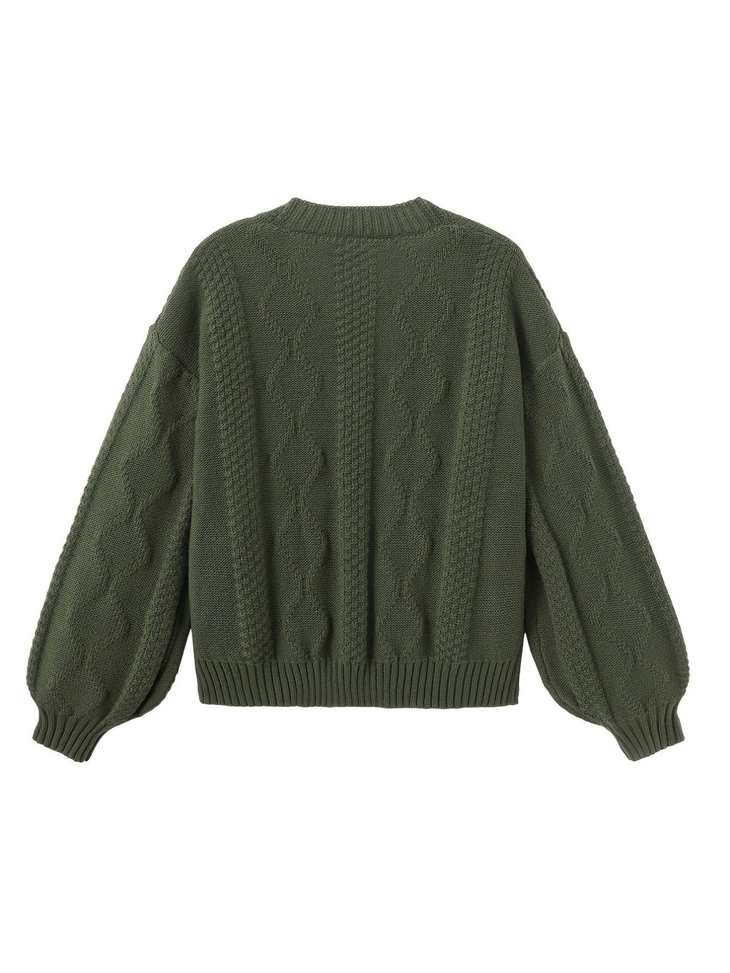 Women's Floral Knitted Cardigan