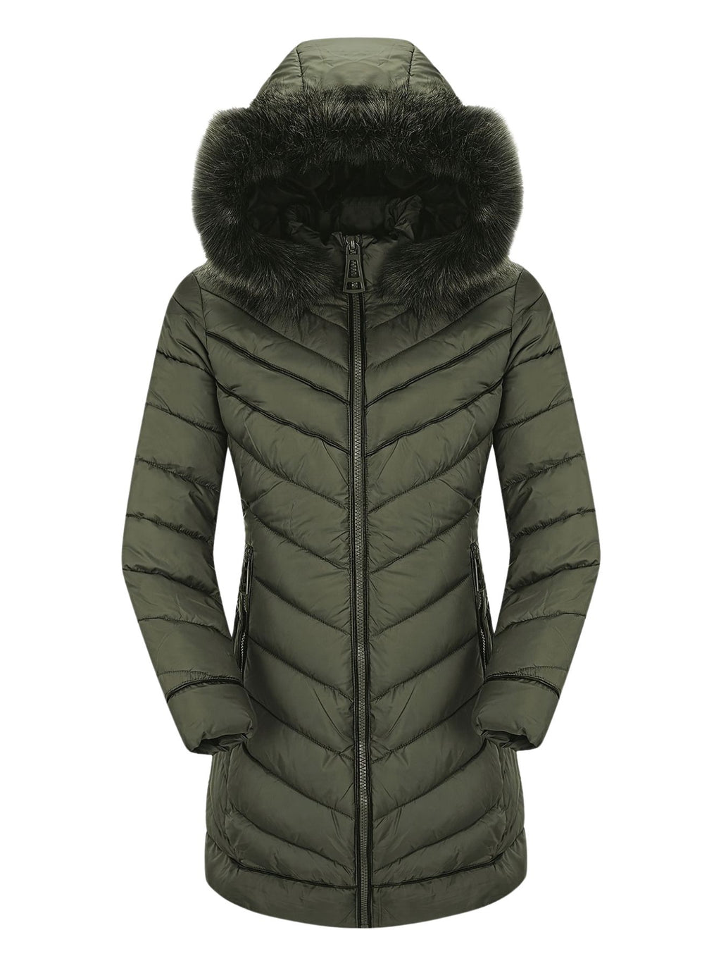 Women's Hooded Puffer Coat