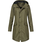 Women's Hooded Raincoat