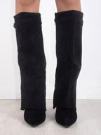Women's Pointed-Toe Knee-High Boots