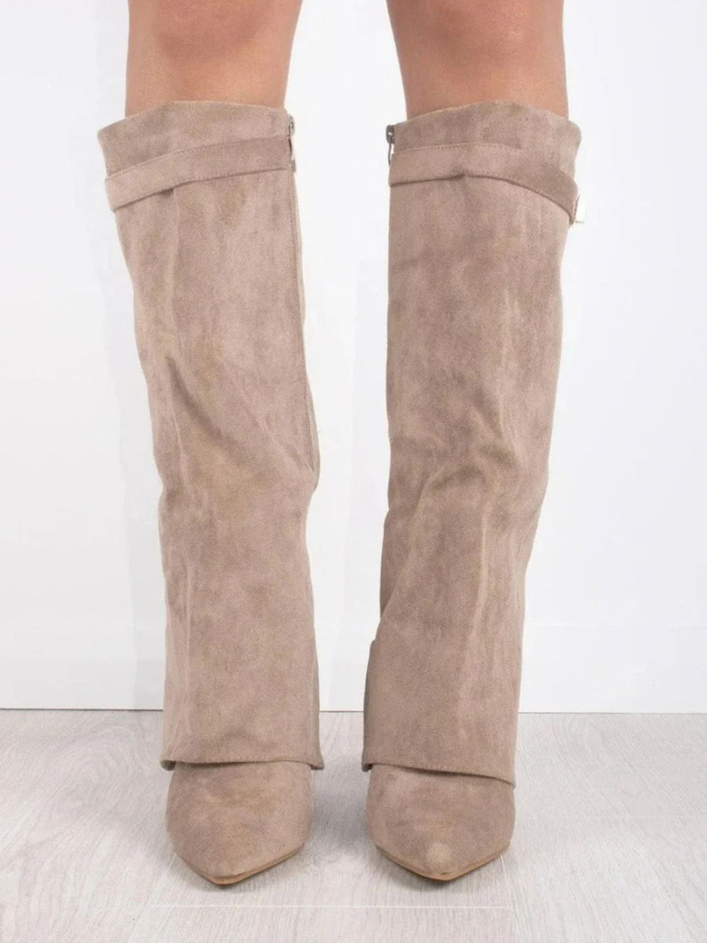 Women's Pointed-Toe Knee-High Boots