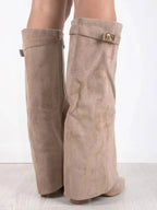 Women's Pointed-Toe Knee-High Boots