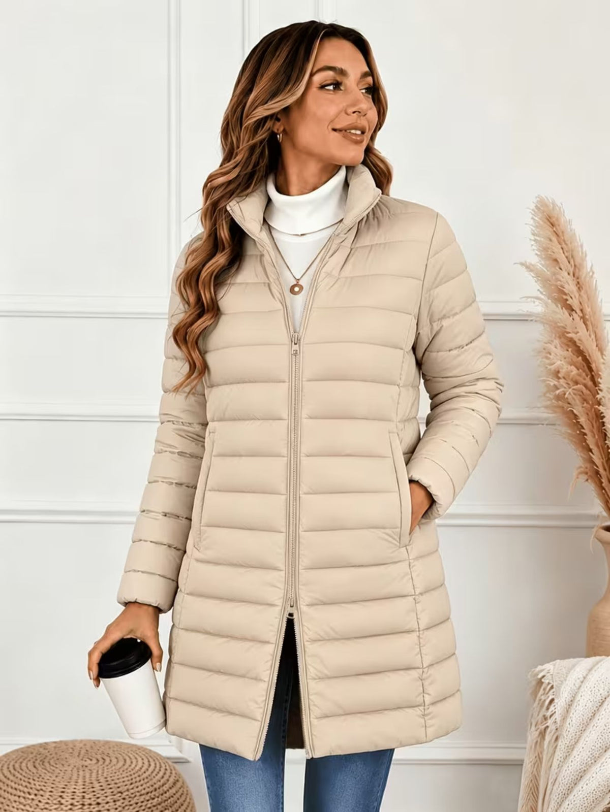 Women's Quilted Puffer Coat