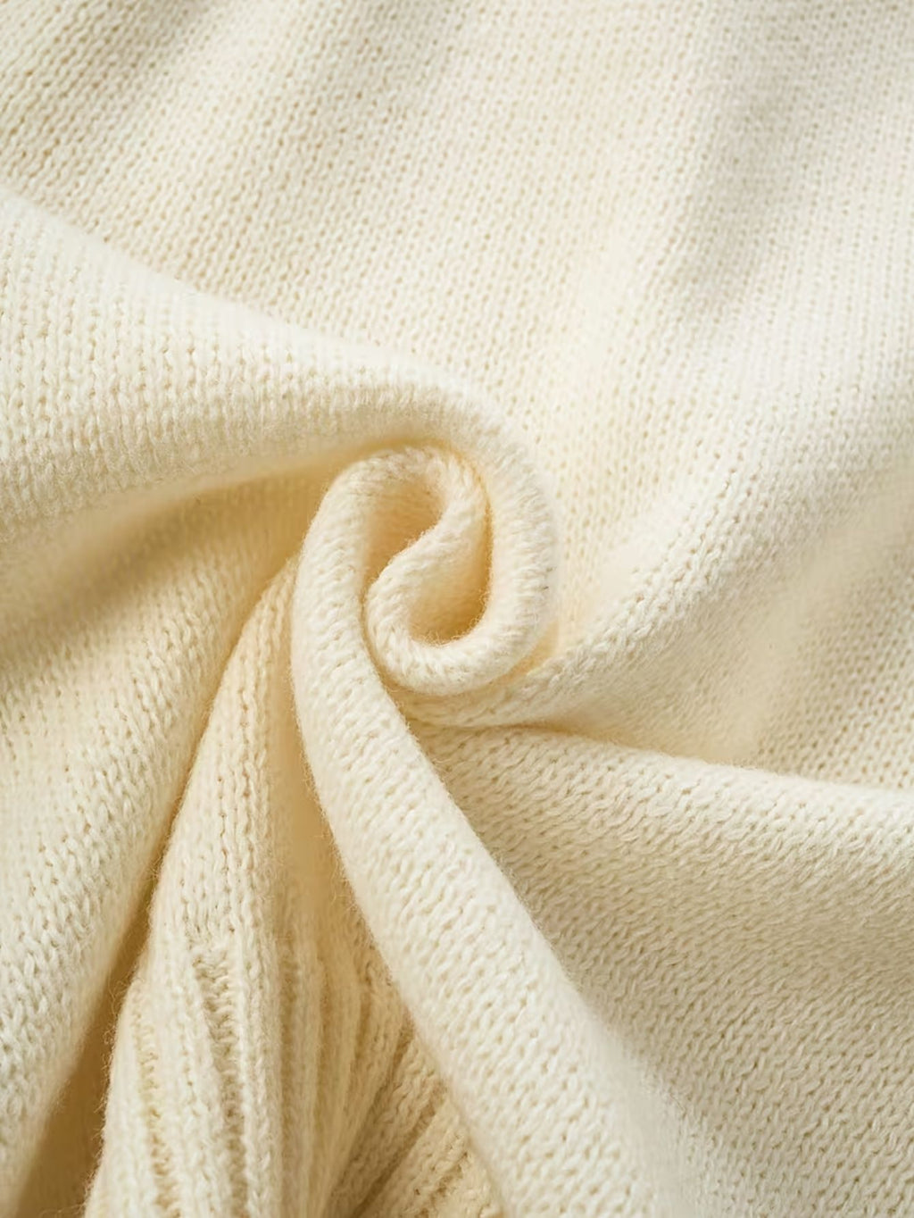Women's Roll-Neck Knitted Jumper