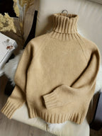 Women's Roll-Neck Knitted Jumper