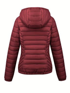 Women's Zip-Up Puffer Jacket