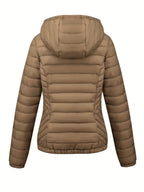Women's Zip-Up Puffer Jacket