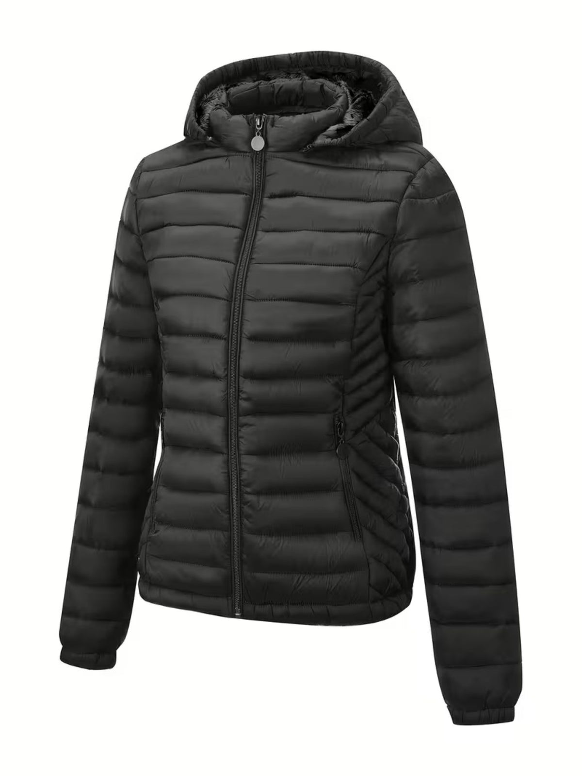 Women's Zip-Up Puffer Jacket
