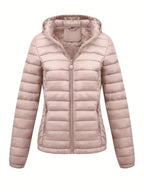 Women's Zip-Up Puffer Jacket