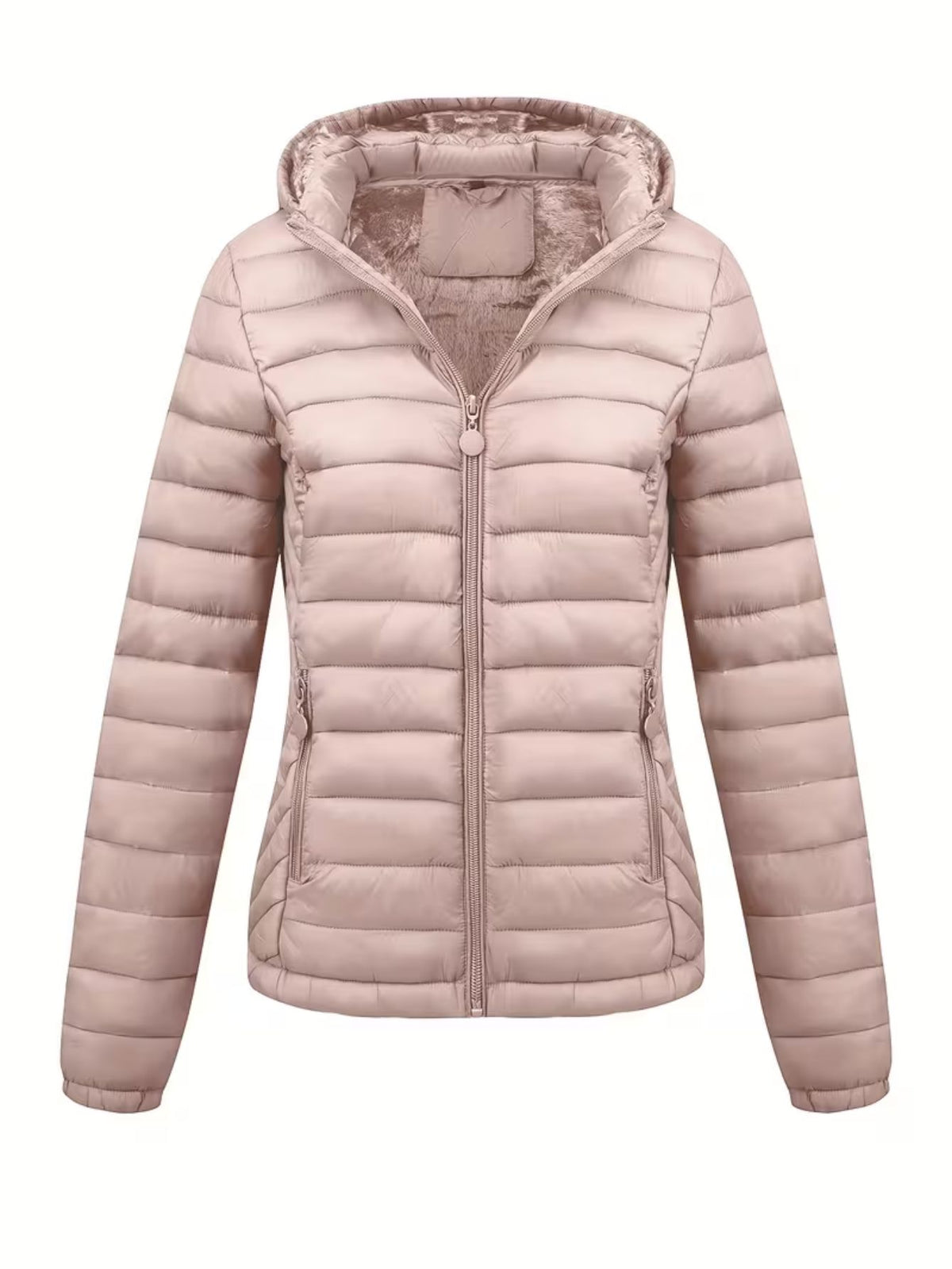 Women's Zip-Up Puffer Jacket