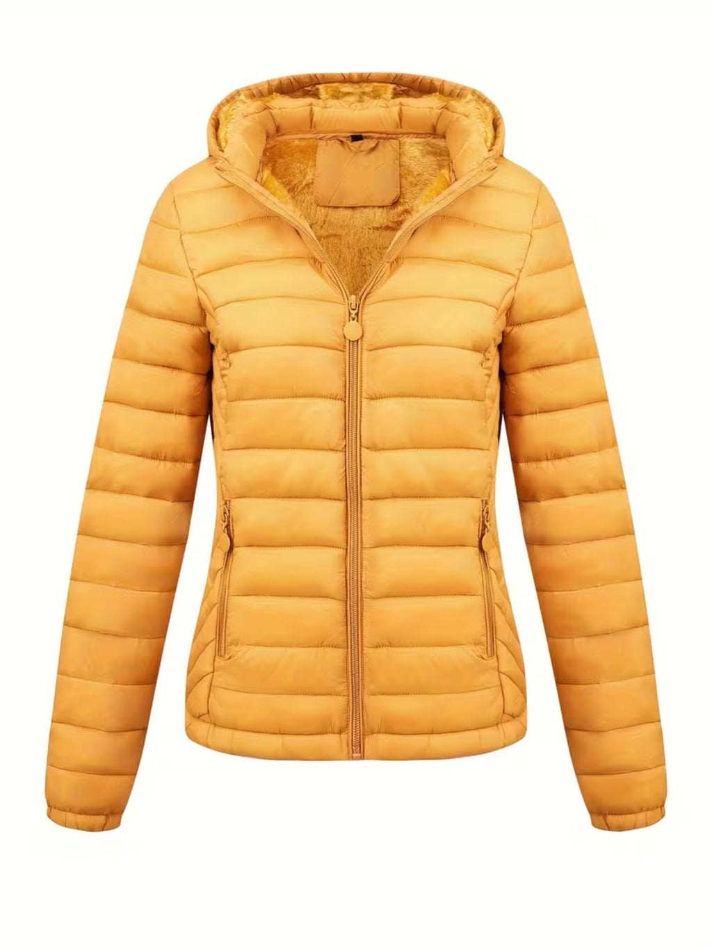Women's Zip-Up Puffer Jacket