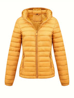 Women's Zip-Up Puffer Jacket