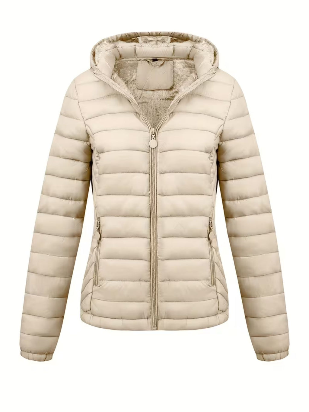 Women's Zip-Up Puffer Jacket