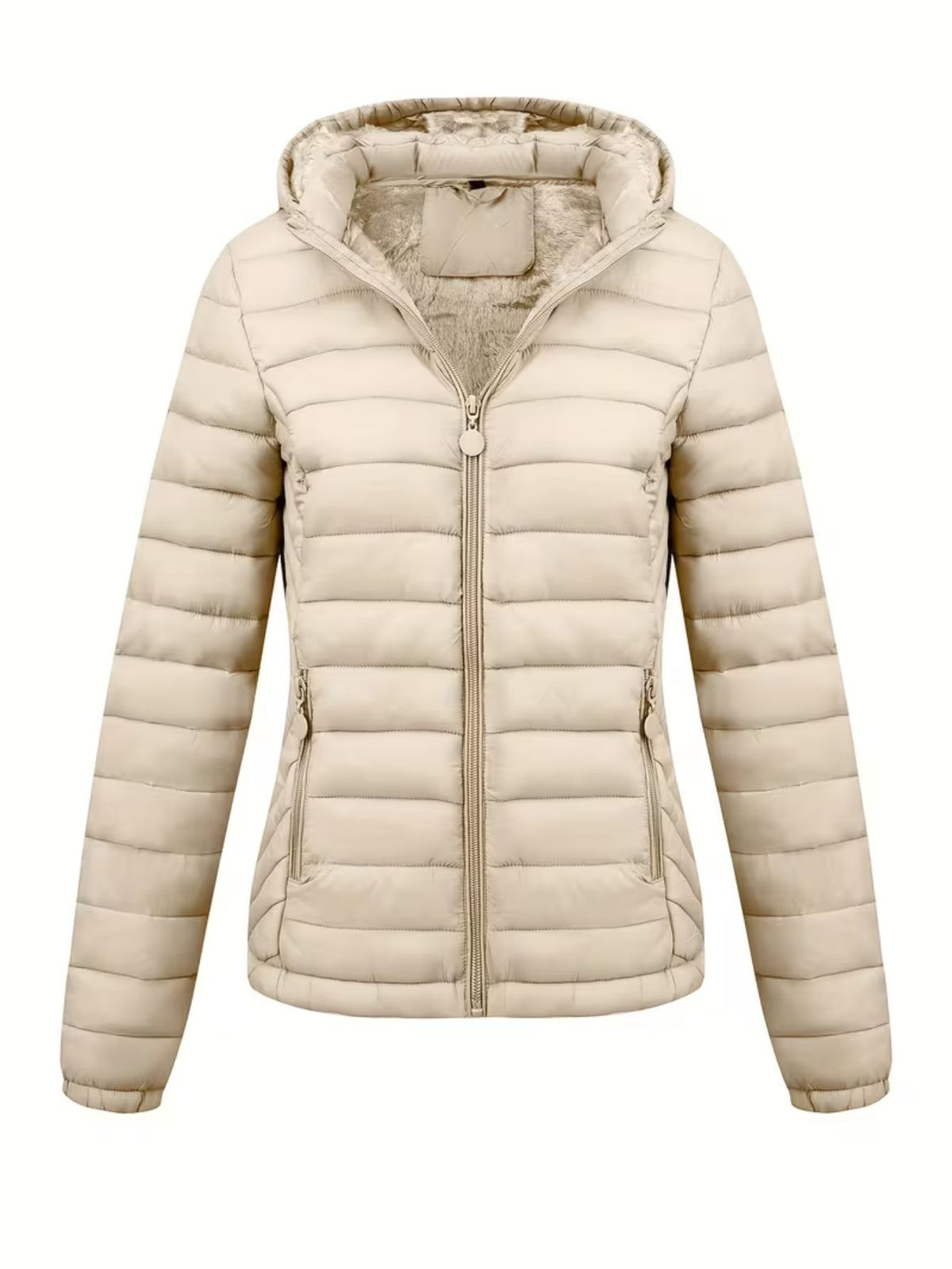 Women's Zip-Up Puffer Jacket