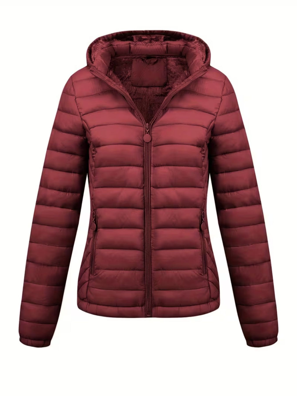 Women's Zip-Up Puffer Jacket