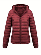 Women's Zip-Up Puffer Jacket