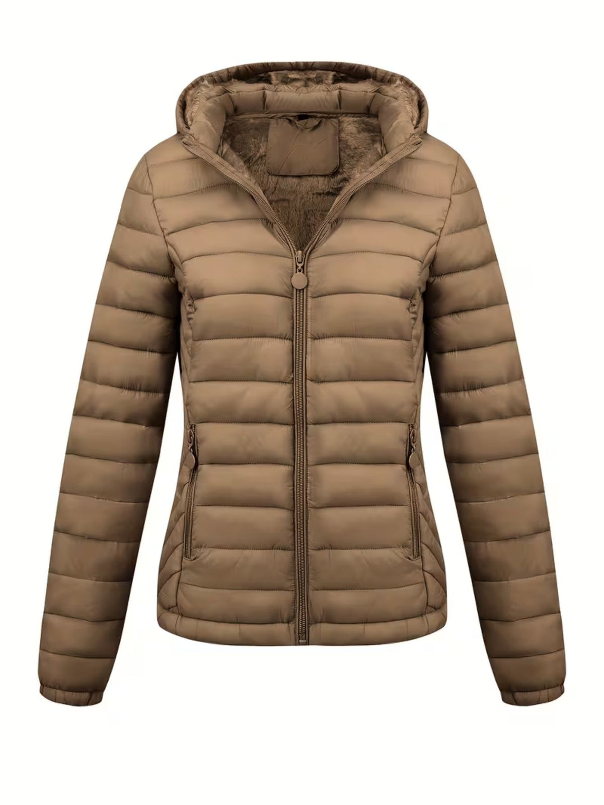 Women's Zip-Up Puffer Jacket