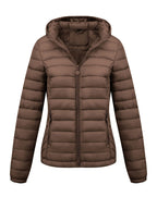 Women's Zip-Up Puffer Jacket