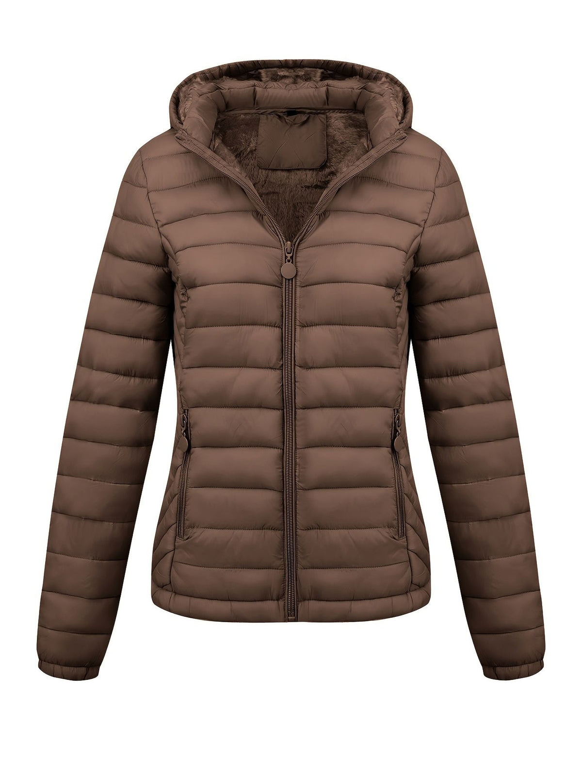 Women's Zip-Up Puffer Jacket